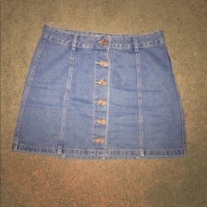 FOREVER 21 PREMIUM DENIM SKIRT